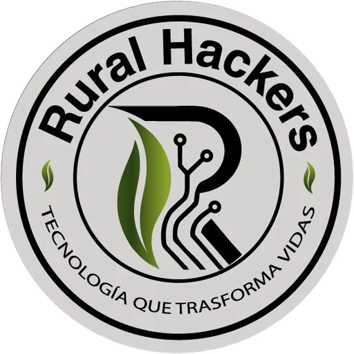 Insignia de Rural Hackers en versión clara